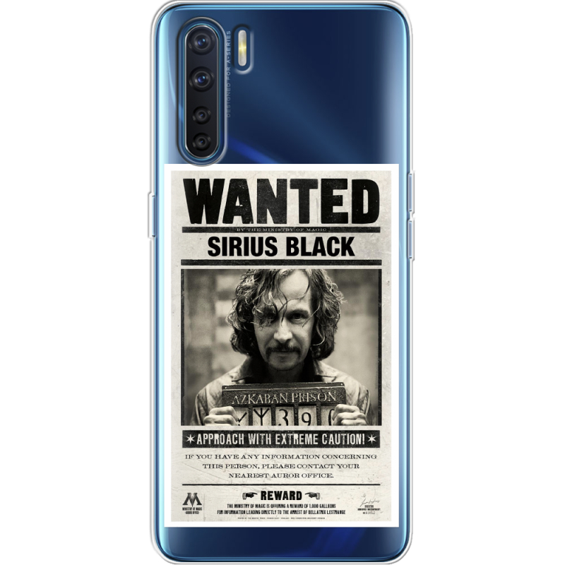 Прозрачный чехол BoxFace OPPO A91 Sirius Black