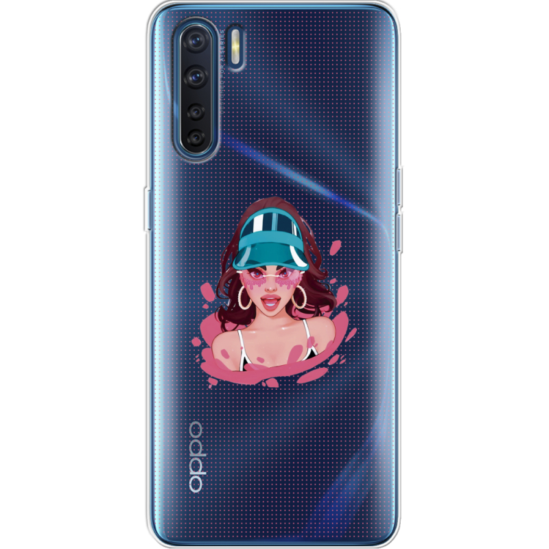 Прозрачный чехол BoxFace OPPO A91 Selena Gomez