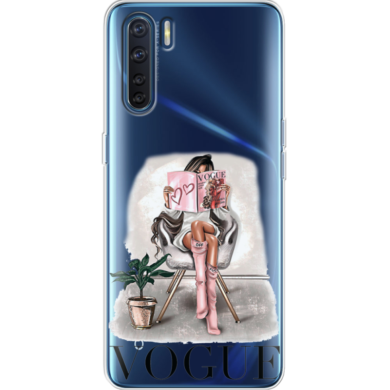 Прозрачный чехол BoxFace OPPO A91 VOGUE