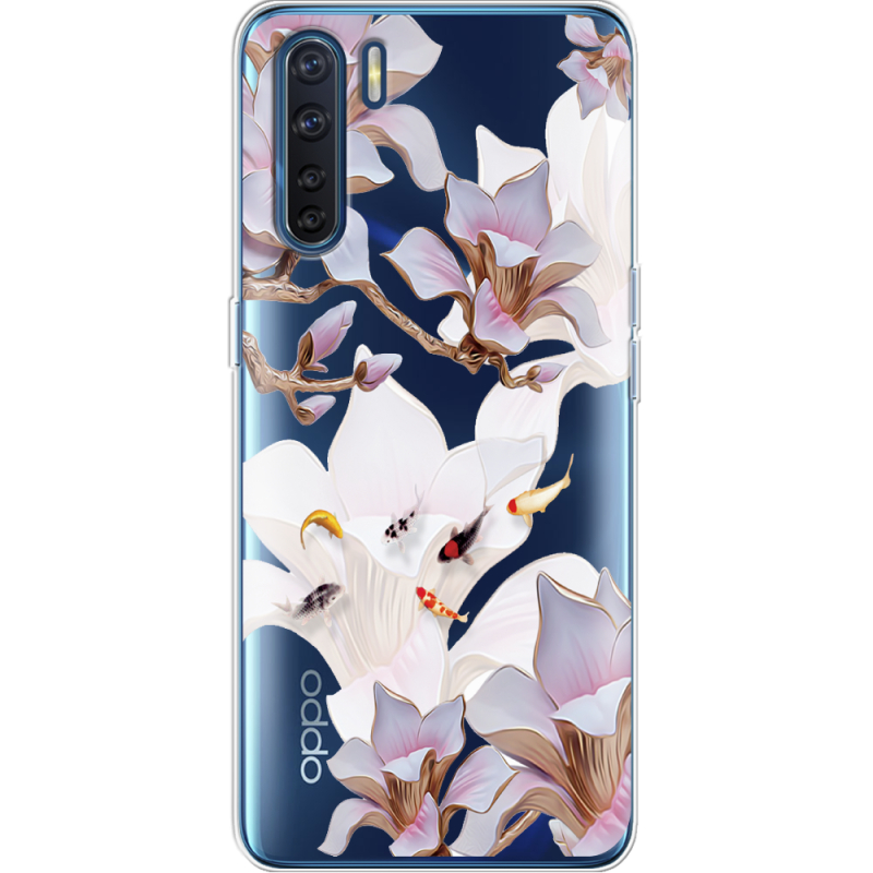 Прозрачный чехол BoxFace OPPO A91 Chinese Magnolia