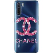 Чехол со стразами OPPO A91 