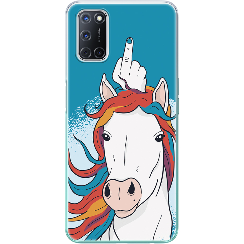 Чехол BoxFace OPPO A52 Fuck Unicorn