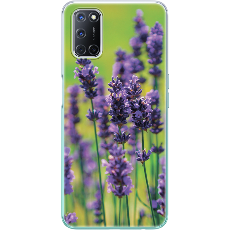 Чехол BoxFace OPPO A52 Green Lavender