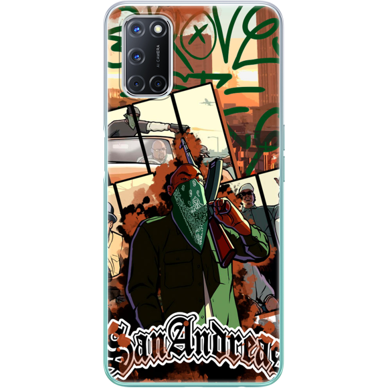 Чехол BoxFace OPPO A52 GTA San Andreas