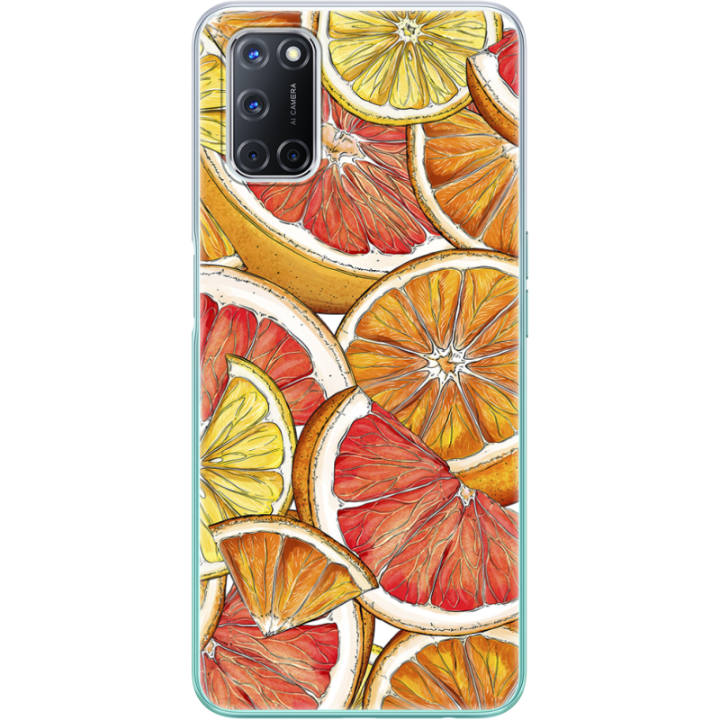 Чехол BoxFace OPPO A52 Citrus Pattern