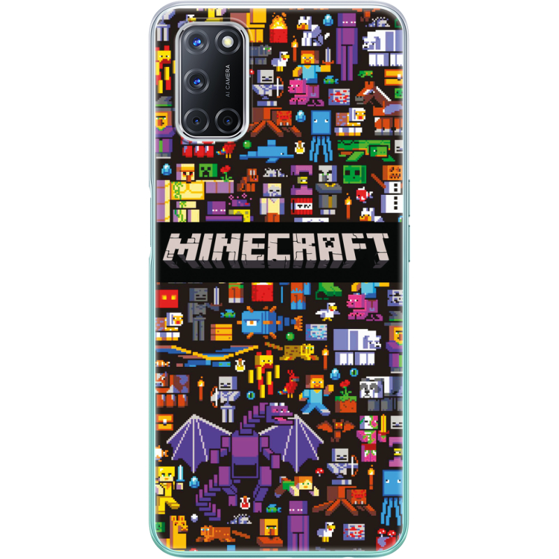 Чехол BoxFace OPPO A52 Minecraft Mobbery