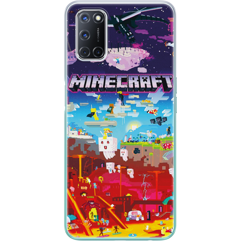 Чехол BoxFace OPPO A52 Minecraft World Beyond