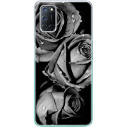 Чехол BoxFace OPPO A52 Black and White Roses