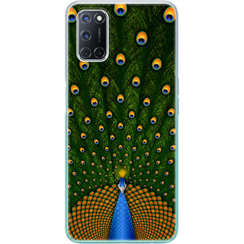 Чехол BoxFace OPPO A52 Peacocks Tail