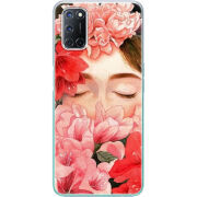 Чехол BoxFace OPPO A52 Girl in Flowers