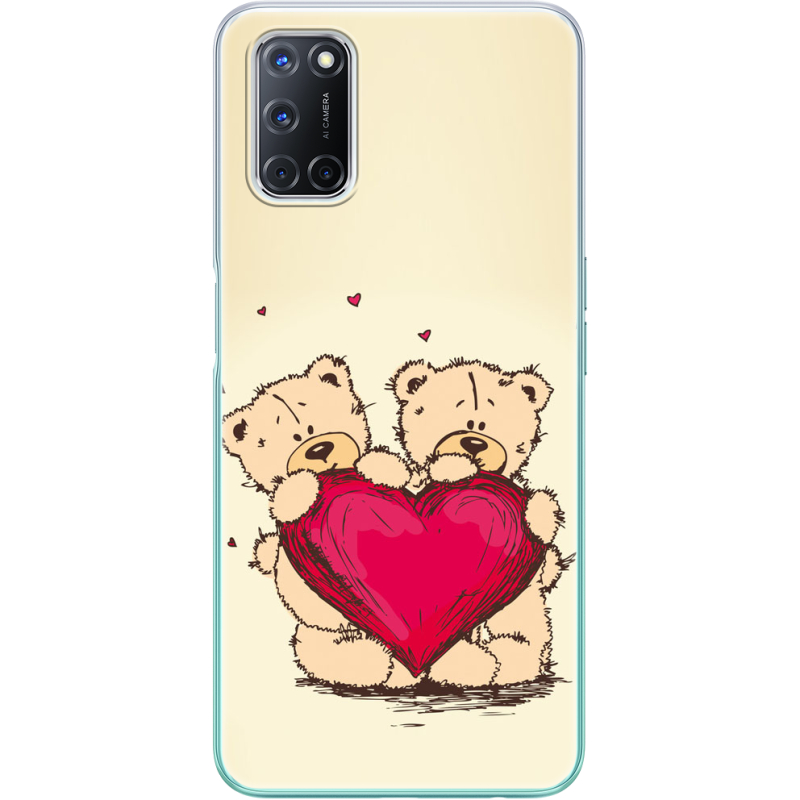 Чехол BoxFace OPPO A52 Teddy Bear Love