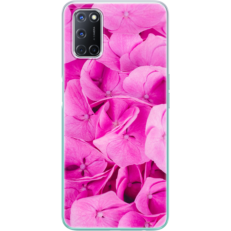 Чехол BoxFace OPPO A52 Pink Flowers