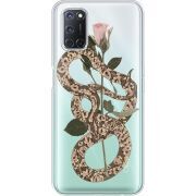 Прозрачный чехол BoxFace OPPO A52 Glamor Snake