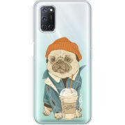 Прозрачный чехол BoxFace OPPO A52 Dog Coffeeman