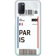Прозрачный чехол BoxFace OPPO A52 Ticket Paris