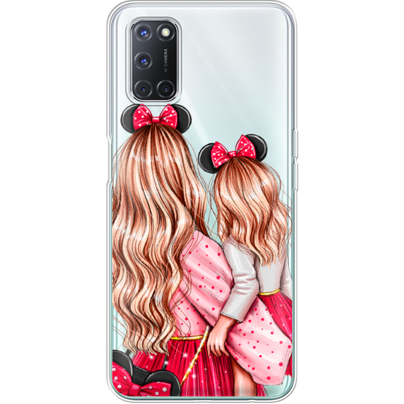 Прозрачный чехол BoxFace OPPO A52 Mouse Girls