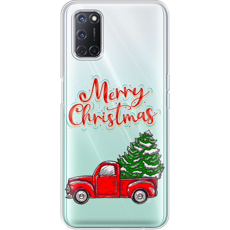 Прозрачный чехол BoxFace OPPO A52 Holiday Car