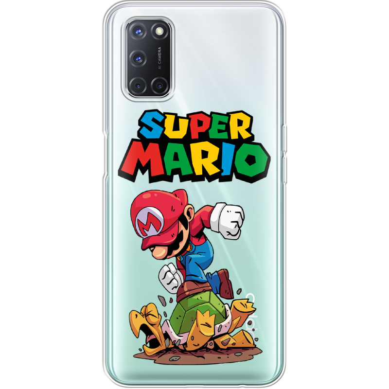 Прозрачный чехол BoxFace OPPO A52 Super Mario