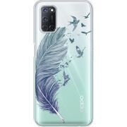 Прозрачный чехол BoxFace OPPO A52 Feather