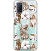 Прозрачный чехол BoxFace OPPO A52 Cotton and Rabbits