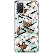 Прозрачный чехол BoxFace OPPO A52 Cotton flowers