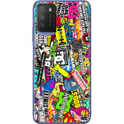 Чехол BoxFace Poco M3 Multicolored Inscriptions