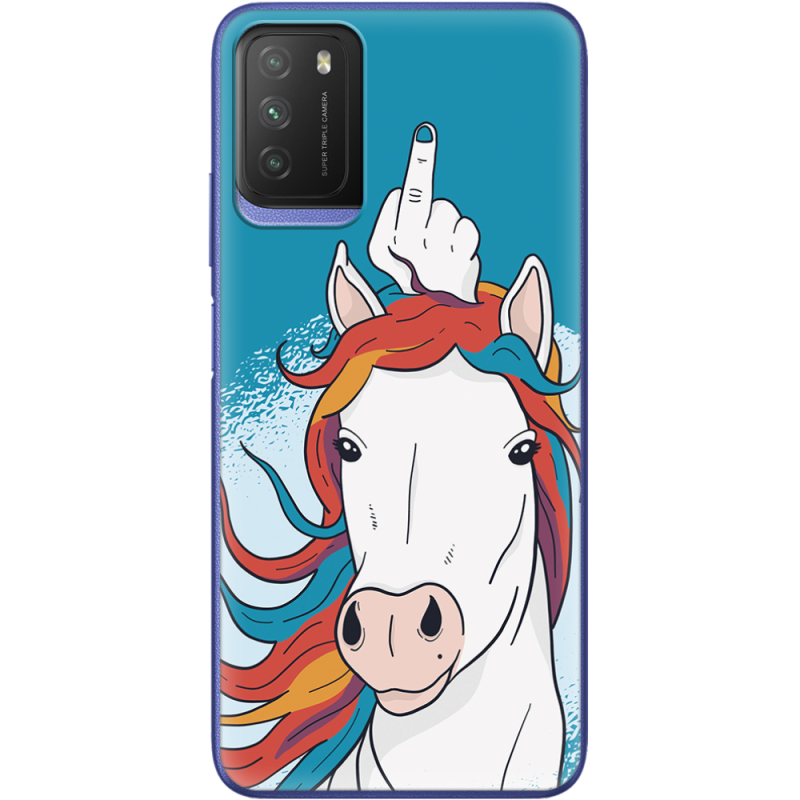 Чехол BoxFace Poco M3 Fuck Unicorn