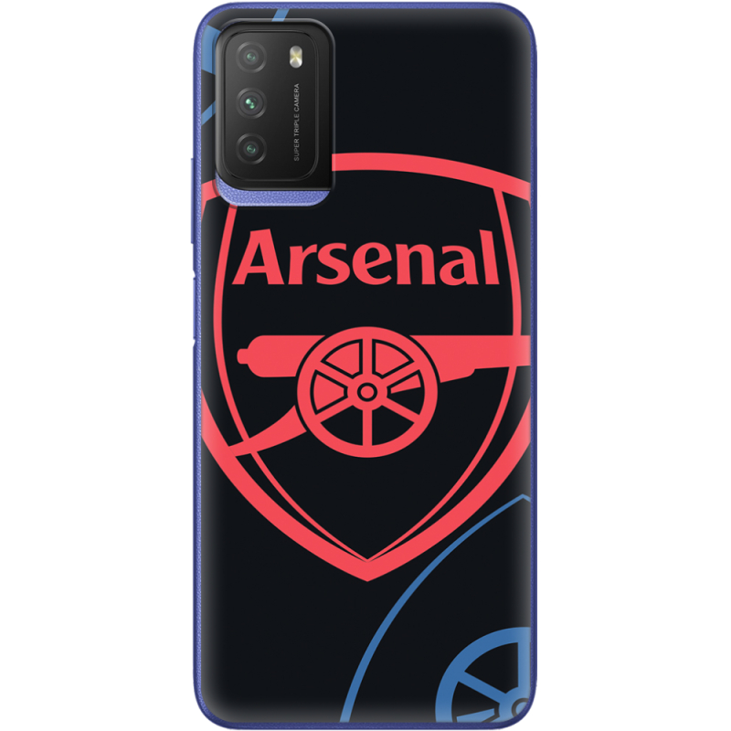 Чехол BoxFace Poco M3 Football Arsenal