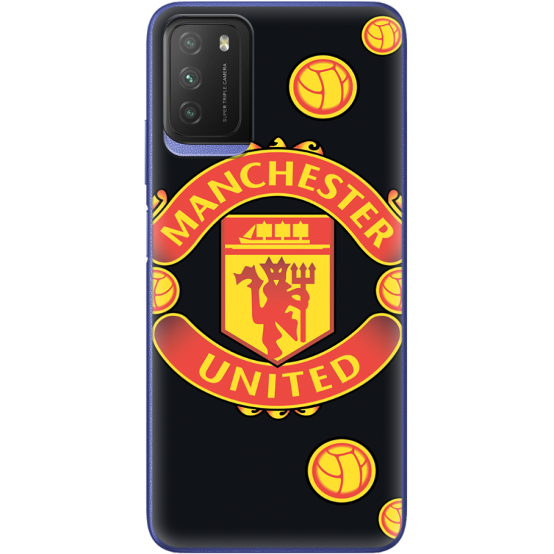 Чехол BoxFace Poco M3 FC Manchester-U