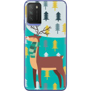 Чехол BoxFace Poco M3 Foresty Deer