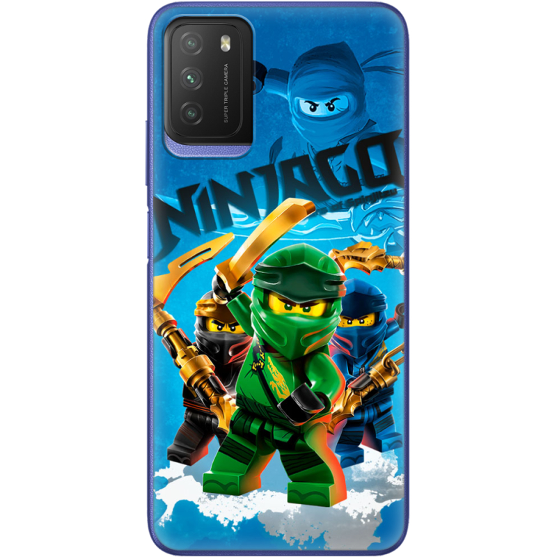 Чехол BoxFace Poco M3 Lego Ninjago