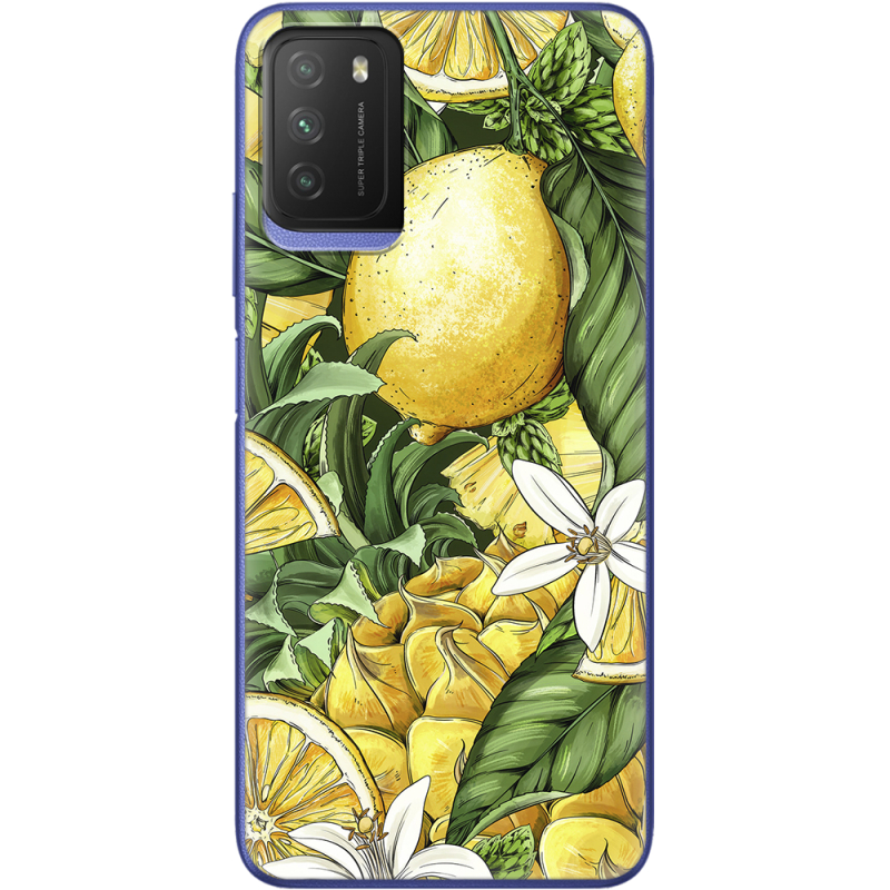 Чехол BoxFace Poco M3 Lemon Pattern