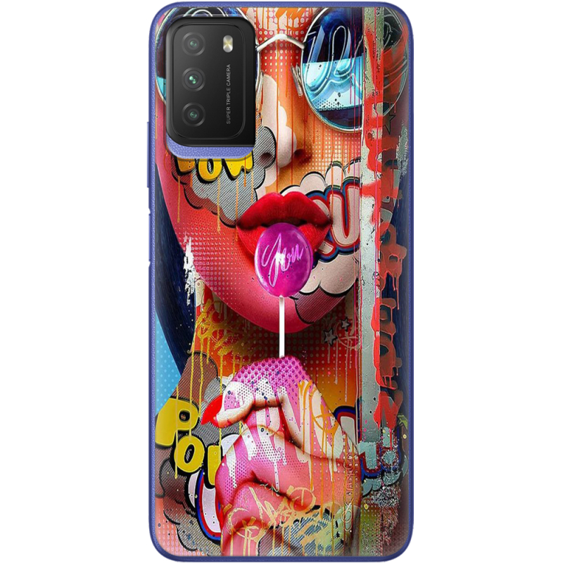 Чехол BoxFace Poco M3 Colorful Girl