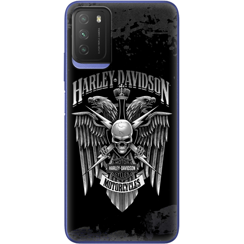 Чехол BoxFace Poco M3 Harley Davidson