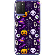 Чехол BoxFace Poco M3 Halloween Purple Mood