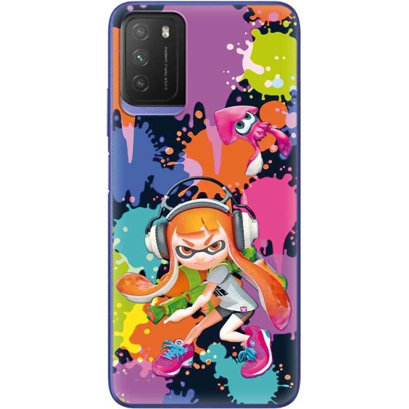 Чехол BoxFace Poco M3 Splatoon Inklings