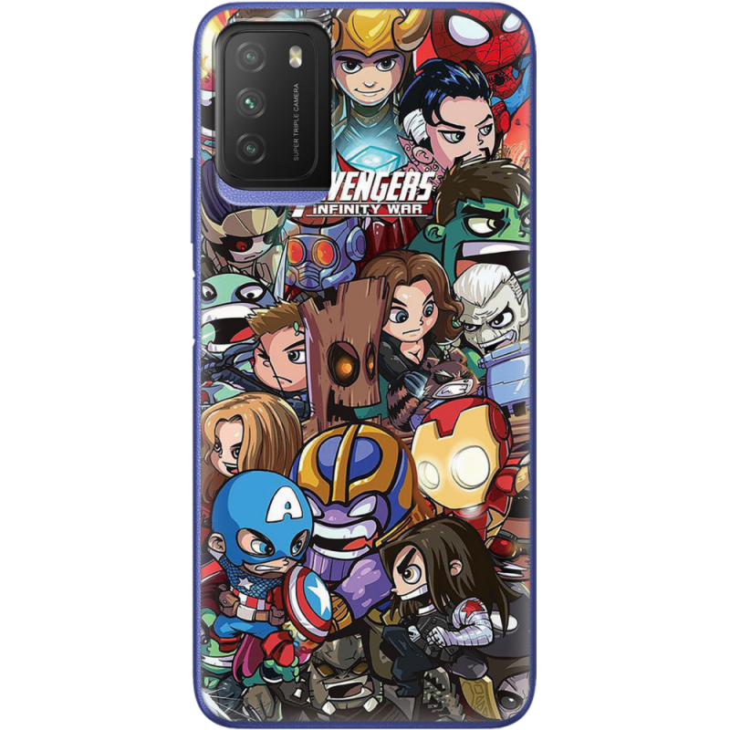 Чехол BoxFace Poco M3 Avengers Infinity War