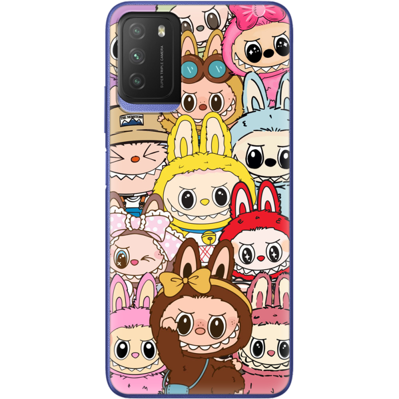Чехол BoxFace Poco M3 Labubu