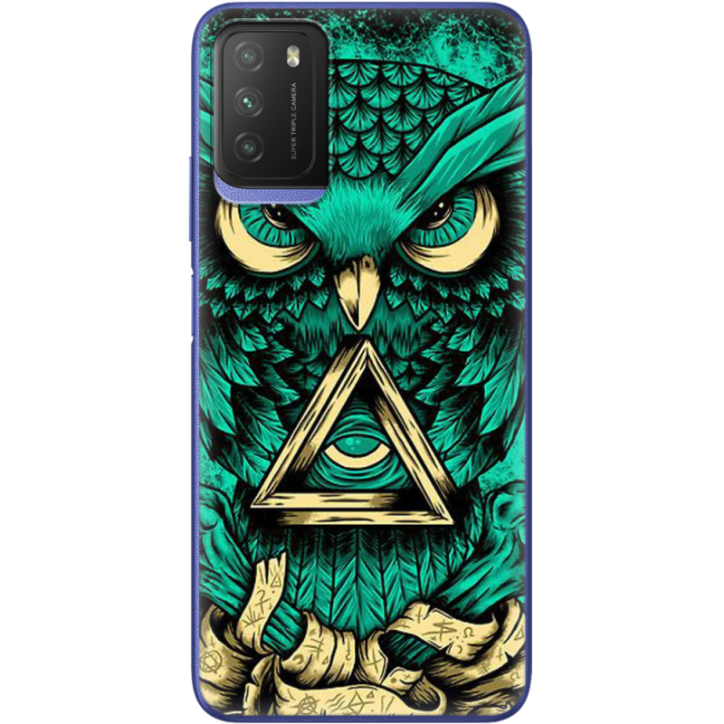 Чехол BoxFace Poco M3 Masonic Owl