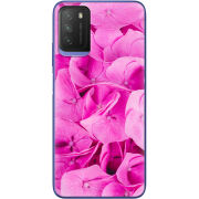 Чехол BoxFace Poco M3 Pink Flowers