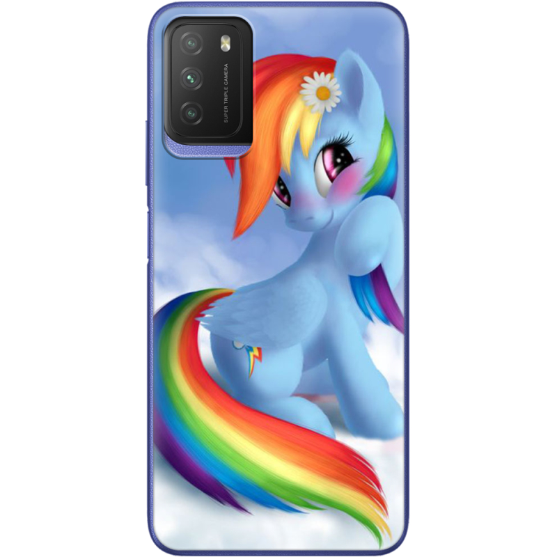 Чехол BoxFace Poco M3 My Little Pony Rainbow Dash