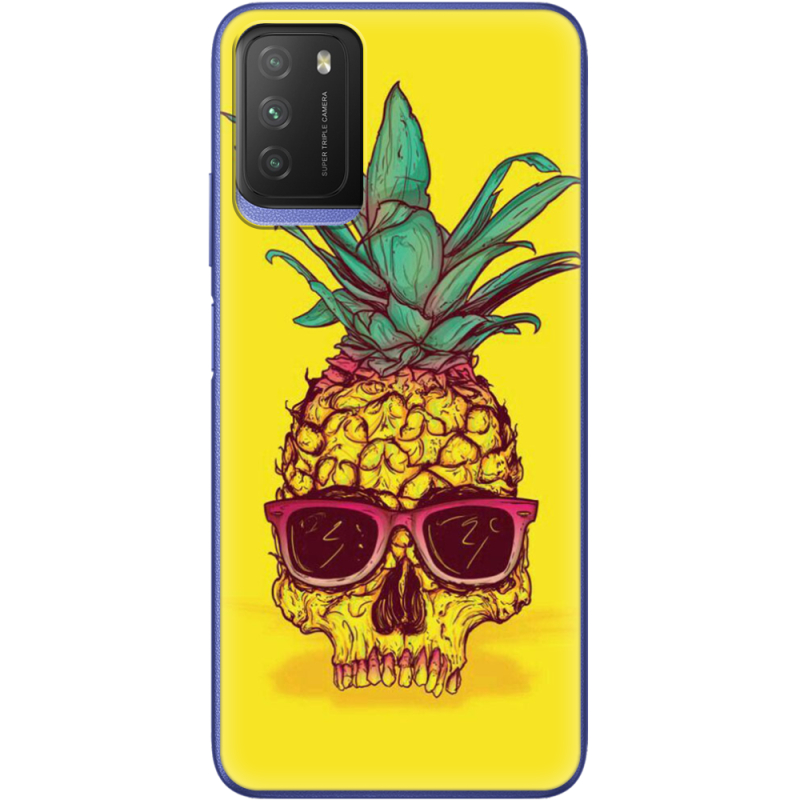 Чехол BoxFace Poco M3 Pineapple Skull