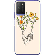 Чехол BoxFace Poco M3 Flower Hands