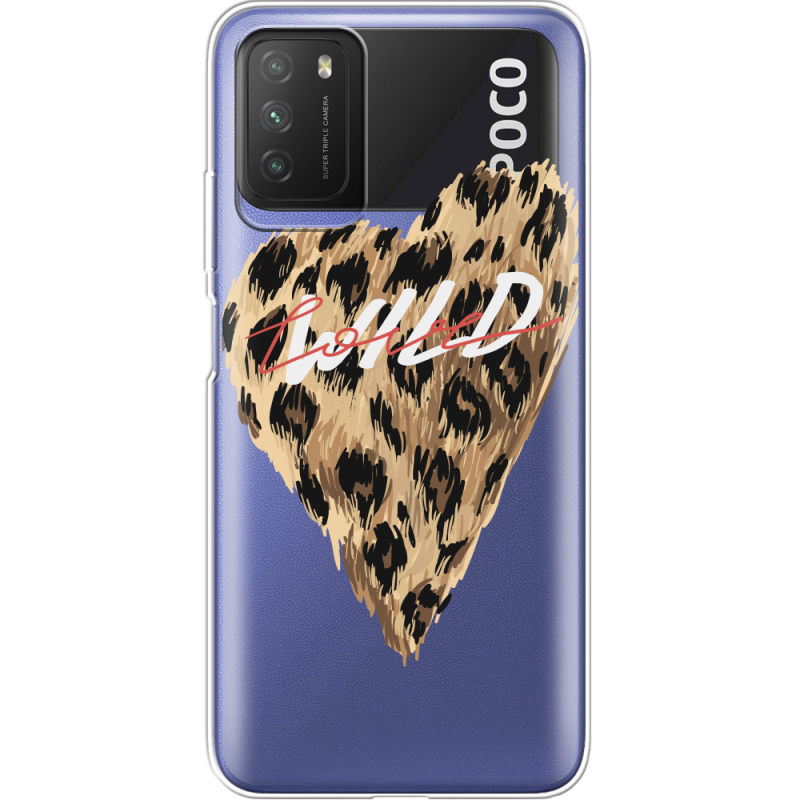 Прозрачный чехол BoxFace Xiaomi Poco M3 Wild Love