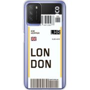 Прозрачный чехол BoxFace Xiaomi Poco M3 Ticket London