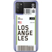 Прозрачный чехол BoxFace Xiaomi Poco M3 Ticket Los Angeles