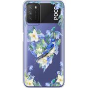 Прозрачный чехол BoxFace Xiaomi Poco M3 Spring Bird