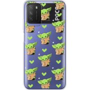 Прозрачный чехол BoxFace Xiaomi Poco M3 Pattern Baby Yoda