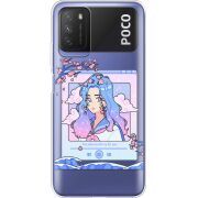 Прозрачный чехол BoxFace Xiaomi Poco M3 The Sakuras Will Cry For You