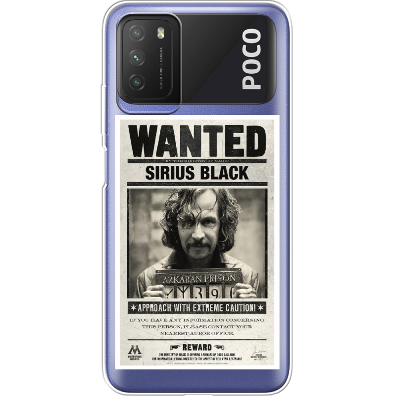 Прозрачный чехол BoxFace Xiaomi Poco M3 Sirius Black